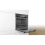 Bosch | HRA578BB0S Serie 6 | Oven | 71 L | Multifunctional | Pyrolysis | Electronic | Steam function | Yes | Height 59.5 cm | Wi - 4